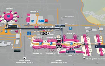 карта-схема аэропорта