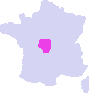 карты франции и провинции Лимузен